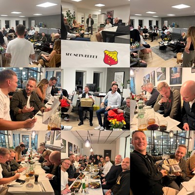 Billede fra et Solrød FC netværks arrangement